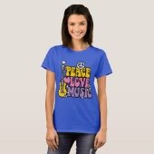 Friedens-Liebe T-Shirt (Vorne ganz)