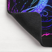 Friedens-, Liebe u. Fantasie mousepad (Ecke)