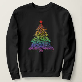 Friedens-, Liebes- und Einheit-Baum Sweatshirt