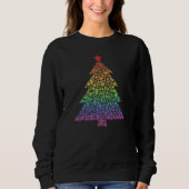 Friedens-, Liebes- und Einheit-Baum Sweatshirt (Vorderseite)
