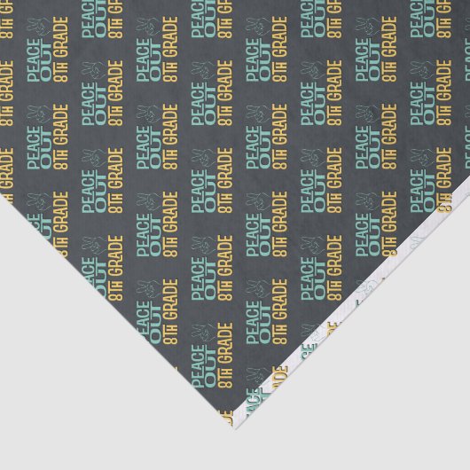 Friedens-Out-Abschluss der achten Klasse Seidenpapier (Ausschnitt)