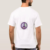 Friedens-SHIRT T-Shirt (Rückseite)