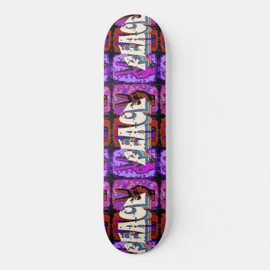 Friedens Skateboard (Vorderseite)