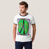 FRIEDENS-T-Shirt T-Shirt (Vorne ganz)