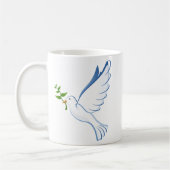 Friedens Taube Kaffeetasse (Links)