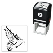 Friedens-Tauben-Briefmarke Permastempel (Beispiel)