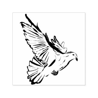 Friedens-Tauben-Briefmarke Permastempel
