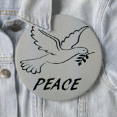 Friedens-Tauben-Logo-Schaltfläche Button (Beispiel)