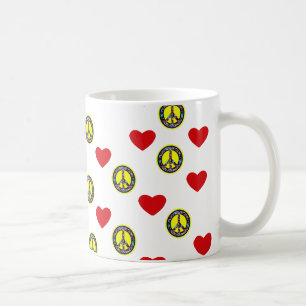 Friedens-u. Liebe-Tasse Kaffeetasse