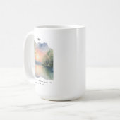 Friedens- und Beruhigungskarte Kaffeetasse (Vorderseite Links)