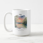 Friedens- und Beruhigungskarte Kaffeetasse (Links)