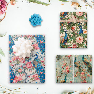 Friedens- und Blume Geschenkpapier Set