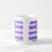 Friedens-und Harmonie-Blume Kaffeetasse (Mittel)