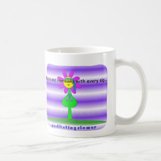 Friedens-und Harmonie-Blume Kaffeetasse