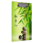 Friedens-und Ruhe-Klemmbrett Klemmbrett (Rechts)