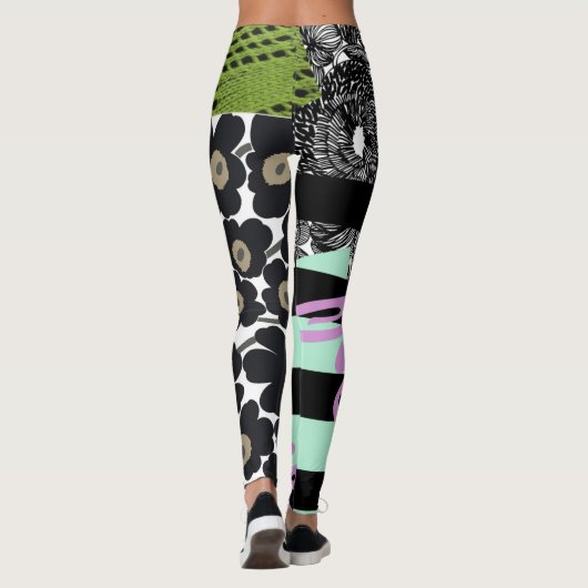 FRIEDENSabstrakte Leggings (Rückseite)