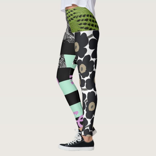 FRIEDENSabstrakte Leggings (Links)