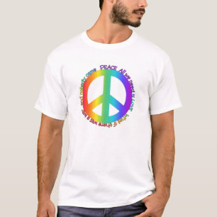 Friedensal L, das wir benötigen, ist Liebe T-Shirt