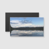 Friedensangebot Inspiriere Landschaftsfotografie-M Magnetkarte (Vorne/Hinten)