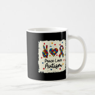 Friedensautismus im April tragen wir Blauer für Au Kaffeetasse