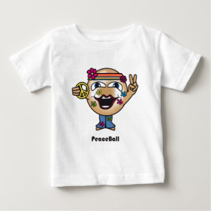 Friedensball Baby T-shirt