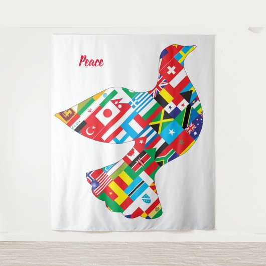 Friedensband Wandteppich (Vorderseite)