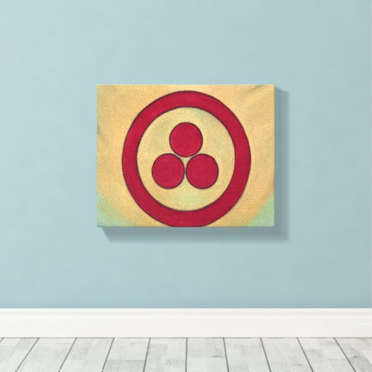 Friedensbanner von Nicholas Roerich Leinwanddruck (Insitu (Holzboden))