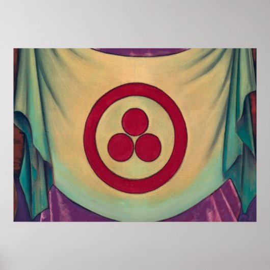 Friedensbanner von Nicholas Roerich Poster (Vorne)
