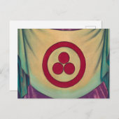 Friedensbanner von Nicholas Roerich Postkarte (Vorne/Hinten)