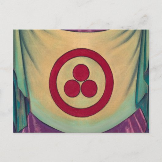 Friedensbanner von Nicholas Roerich Postkarte (Vorderseite)
