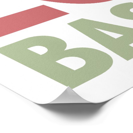 Friedensbasen - Liebe Poster (Ecke)