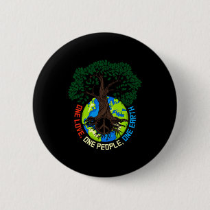 Friedensbaum Liebe Umweltschutz Erde D T Button