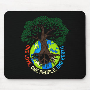 Friedensbaum Liebe Umweltschutz Erde D T Mousepad