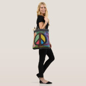 Friedensbaum-Tragetasche Tasche (Am Model)