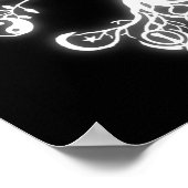 Friedensbaum - Weißglühen Poster (Ecke)