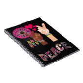 Friedensbericht Notizblock (Rechte Seite)