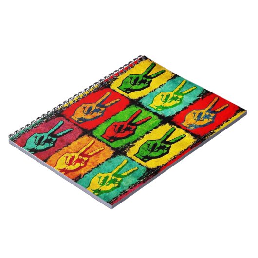 Friedensbericht Notizblock (Linke Seite)