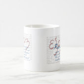 Friedensbibel-Vers auf christlicher Tasse (Mittel)