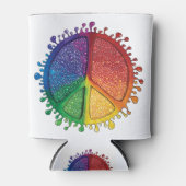 Friedensblasen Dosenkühler (Vorderseite)