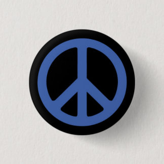 Friedensblau Button
