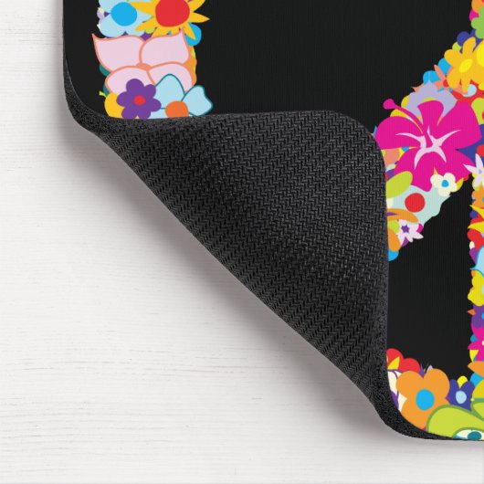 FriedensBlumen Mousepad (Ecke)