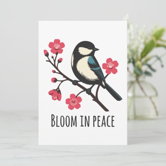 Friedensblut Einladung (Stehend Vorderseite)