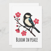 Friedensblut Einladung (Vorne/Hinten)