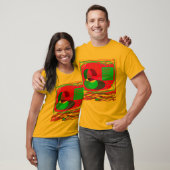 Friedensbotschaft für Festivals mit gemischtem Far T-Shirt (Unisex)