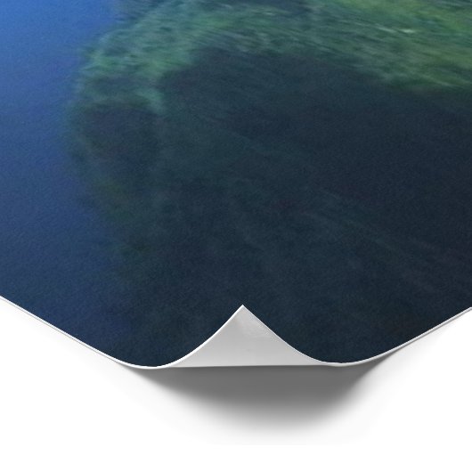 Friedensbotschaft Poster (Ecke)