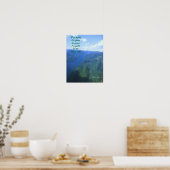 Friedensbotschaft Poster (Küche)