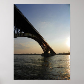 Friedensbrücke Poster