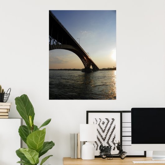 Friedensbrücke Poster (Heimbüro)