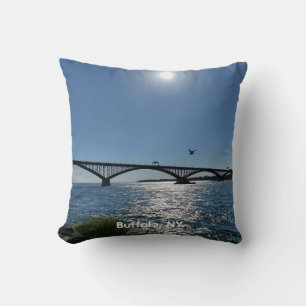 Friedensbrücke Wurfkissen Kissen