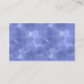 Friedensdavidsstern Visitenkarte (Rückseite)